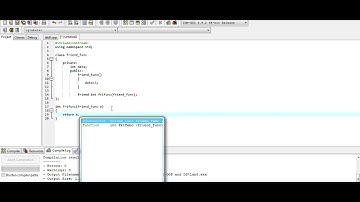 Lab 07 friend function | Default Copy Constructor and Friend Function