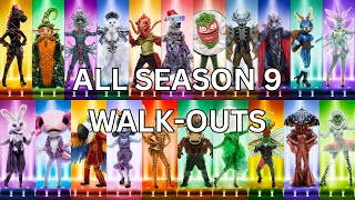 ALL SEASON 9 WALK-OUTS!! (Including Panellists)