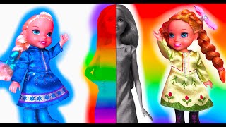 Elsa and Anna toddlers Barbie reveal game by divernic doll adventures 6,188 views 1 month ago 20 minutes