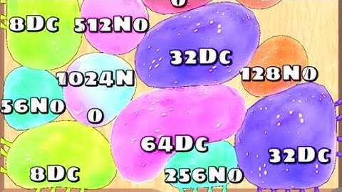 Blob Merge 3d Gameplay Satisfying 2048 ( Merge Game ) #29