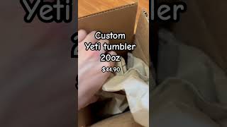 Yeti 20Oz Custom Tumbler