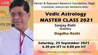 Vedic Astrology Master Class 2021 by Pandit Sanjay Rath on Dagdha Rashi