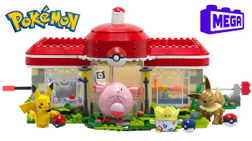Building MEGA Pokemon: Forest Pokemon Center! - LEGO Speed Build
