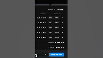 New on OpenSea: Bulk Item Offers