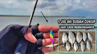 Tips Dan Cara Mudah mancing cast Jig ❗ Mancing Baby GT Dengan Micro Jig 7gr❗ Ultralight Fishing screenshot 5