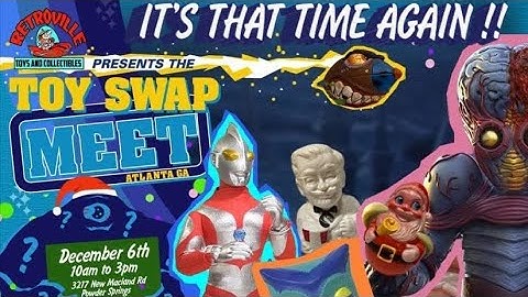 LIVE from Retro Toy Swap Meet! Vintage Toys Show Virtual Tour! Powder Springs GA Convention