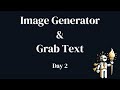 Image Generator and Grab Text