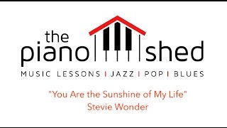 Video-Miniaturansicht von „How to Play You Are the Sunshine of My Life by Stevie Wonder, Part 1“