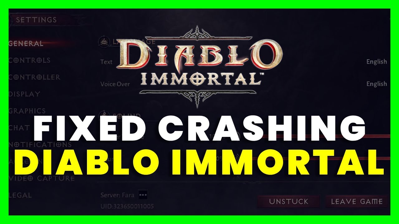 Diablo immortal connection issues