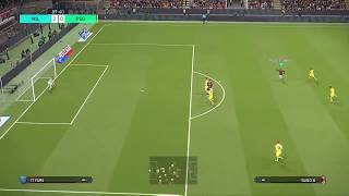 [One] PES 2018 : Magnifique but sur une frappe de loin avec le Milan AC