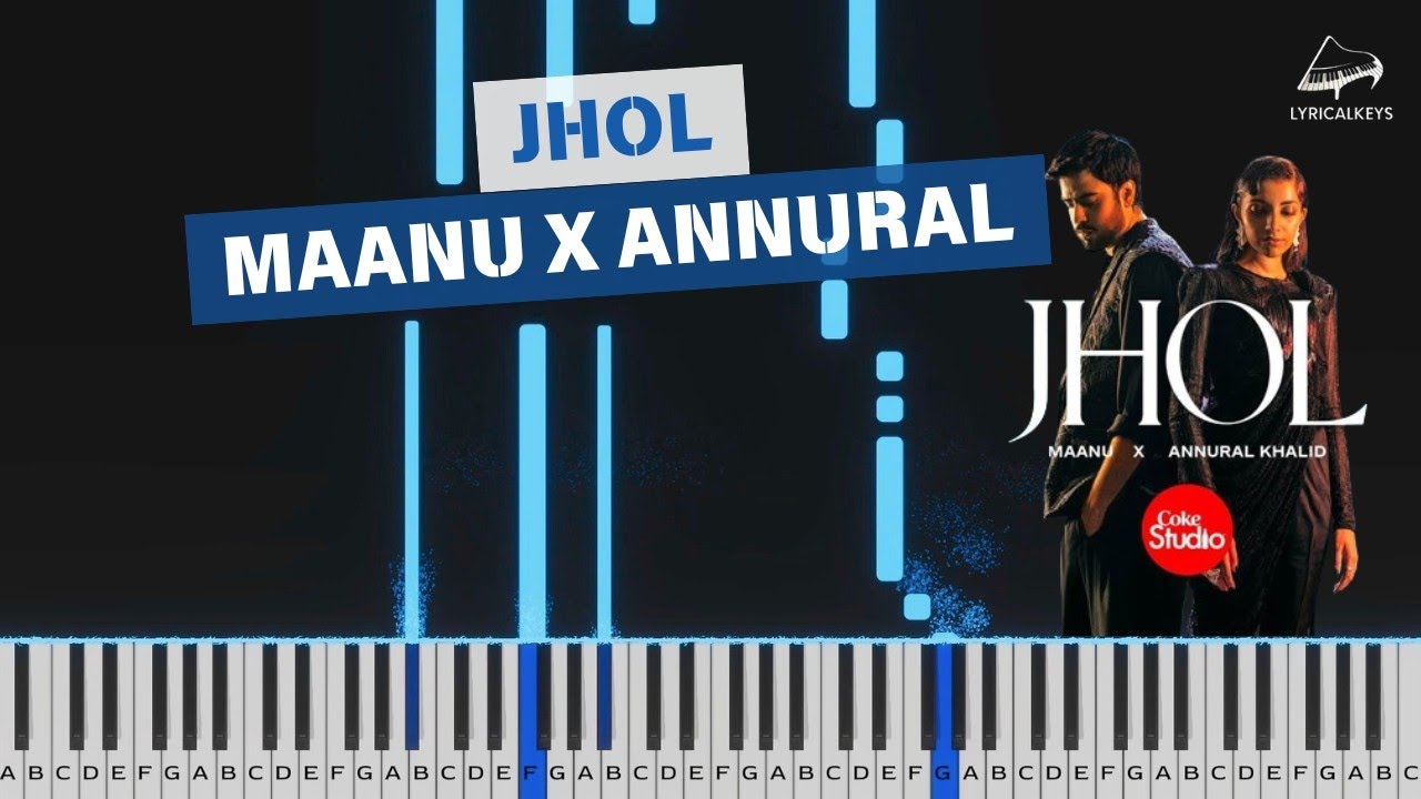 Jhol - Piano Tutorial & Cover | Coke Studio | Maanu X Annural Khalid 