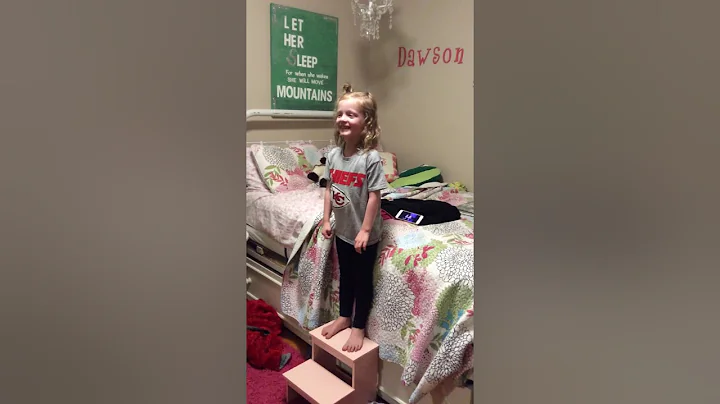 Dawson Grace sings to get on the Ellen Show