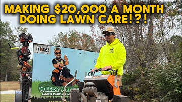 Making $20,000 a month doing lawn care!?! 
