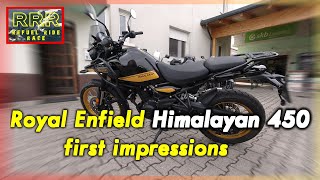 2024 Royal Enfield Himalayan 450 first impressions