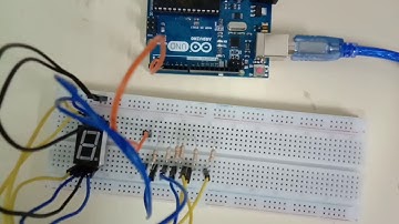 Arduino  การเขียนโปรแกรมแสดงผลผ่าน7-segment