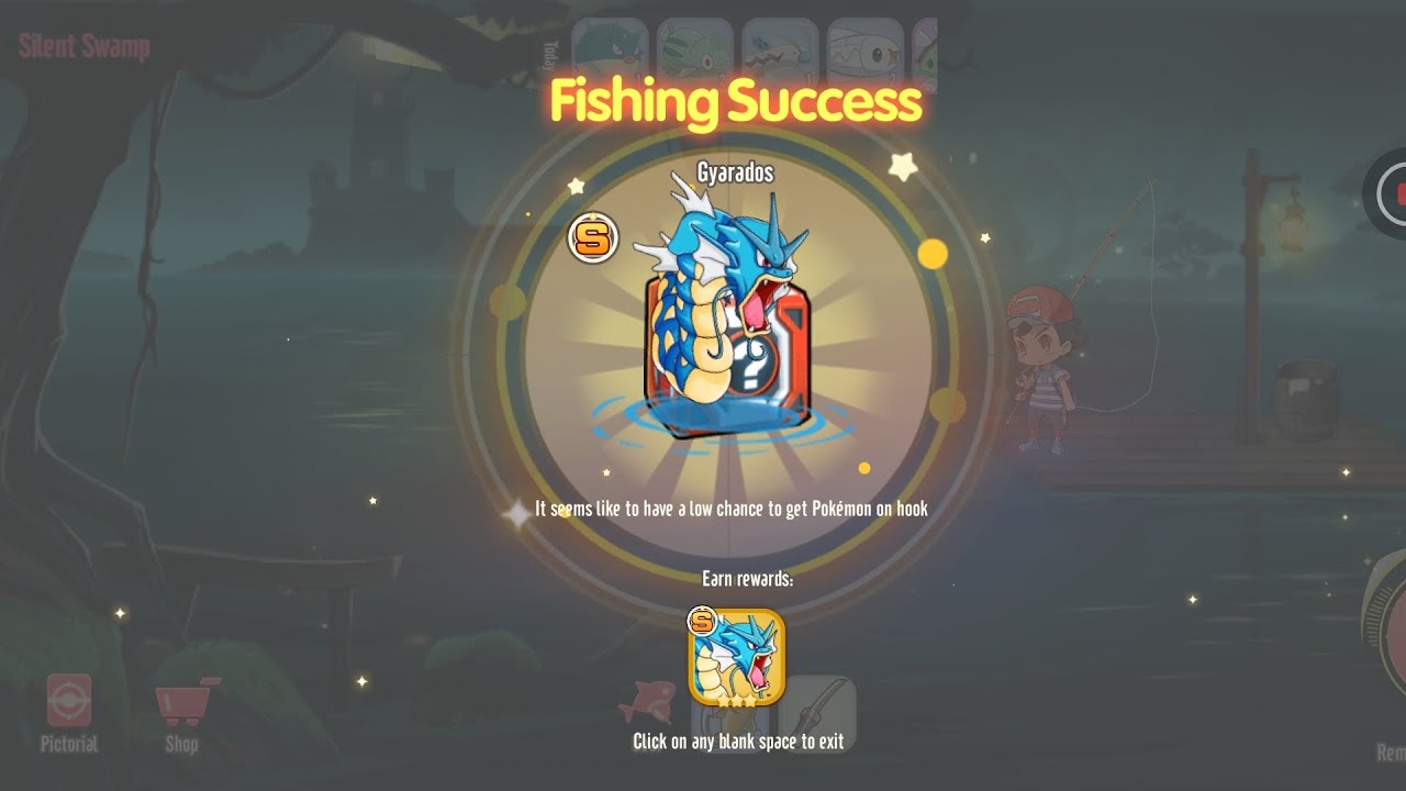 Megamon | Silent Swamp Fishing and Catching Gyarados