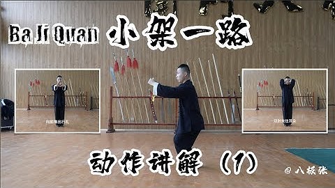 Baji Quan Combo Form 1【Martial Arts/Kung Fu】Baji Quan Tutorial Session 3 Form 1: 八极拳教学 小架一路 动作讲解1