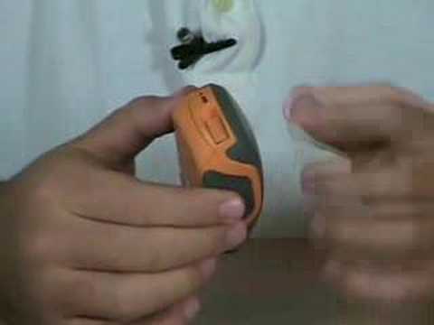 VideoYug - Logitech V400 Orange Cordless Laser Mouse