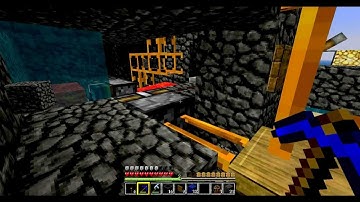 Minecraft With RedPower - Automatic Cobblestone Generator