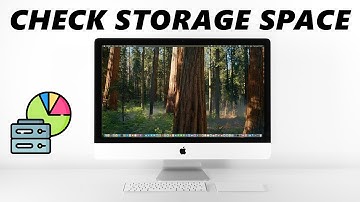 How To Check Storage Space On Mac