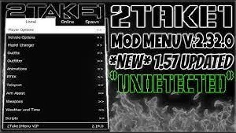 2TAKE1 VIP MOD MENU SHOWCASE - BEST GTA V MOD MENU - GTAV BANN BYPASS | RECOVERY MOD MENU #poras