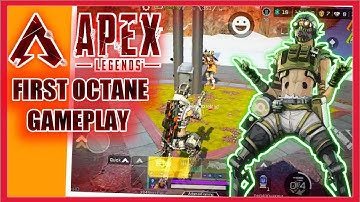 APEX LEGENDS MOBILE SOLO VS SQUAD TPP ADAMAS GAMING RUSH GAMEPLAY | OCTANE