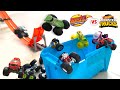 Hot Wheels Monster Trucks VS Blaze and the Monster Machines