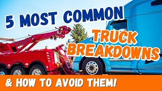 AVOID BREAKDOWNS: Inspect These 5 Truck Parts Before Hitting the Road