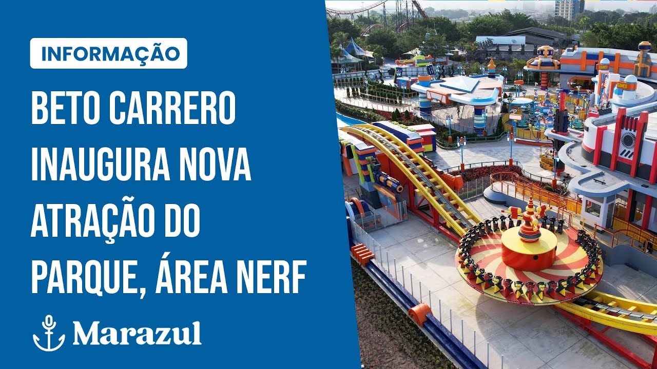 Beto Carrero inaugura primeira área temática Nerf do mundo no