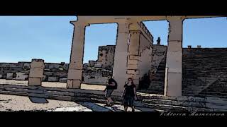 Lindos Greece   Tempel der Athene Греция Линдос – это легендарный и знаменитый на весь мир Акрополь.