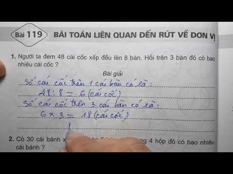 Video TOÁN LỚP 3 - VỞ BÀI TẬP 2 (Bài 119/ Trang 40) - BÀI... - youtube