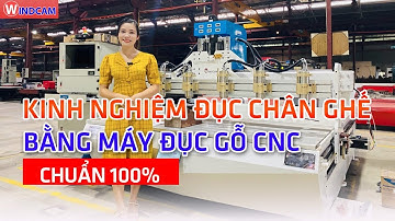 Cách kê và đục chân ghế bằng máy CNC đục gỗ chuẩn 100% | 0968.68.9988