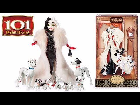 Cruella De Vil and Dalmatians: Disney Designer Folktale Series Limited Edition Doll Set REVIEW
