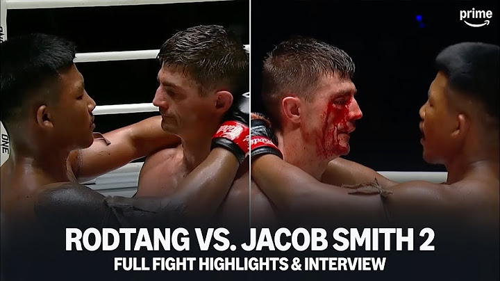 Rodtang vs. Jacob Smith 2 | Fight Highlights & Interview