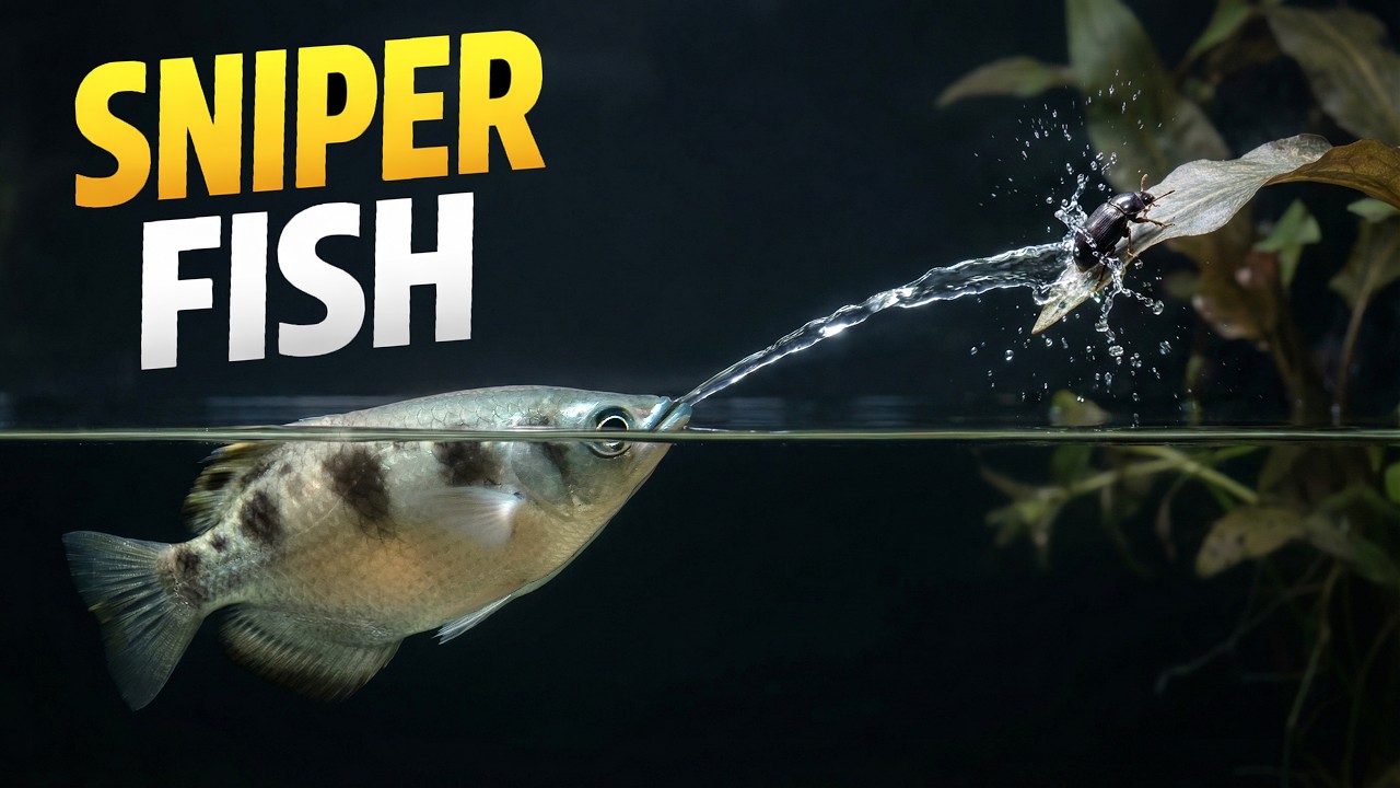 Archer Fish: The Fish That Shoots Water to Hunt
