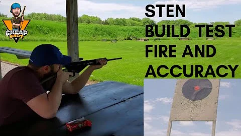 STEN Gun Test Fire and Accuracy