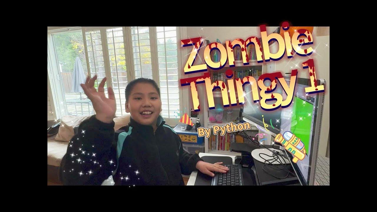 Python coding for Zombie Thingy #python #gameplay #programming - YouTube