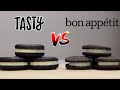 I Tested TASTY vs BON APPÉTIT'S Homemade Oreos- Viral Recipes Tested