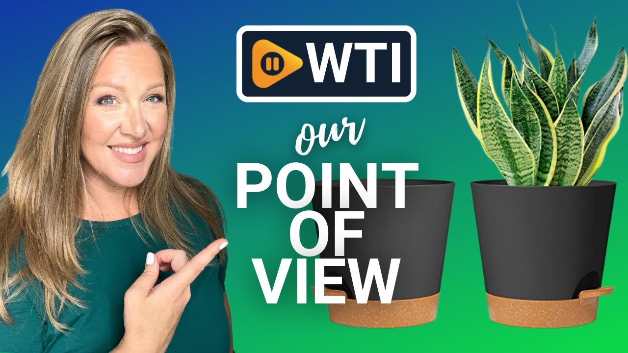 T4U 8 Inch Plastic Planters | Our Point Of View