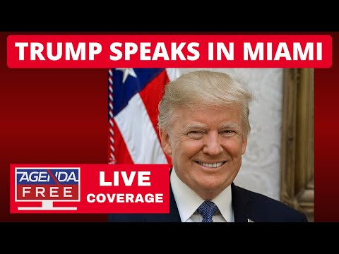 Trump Speaks in Miami - LIVE Breaking News Coverage