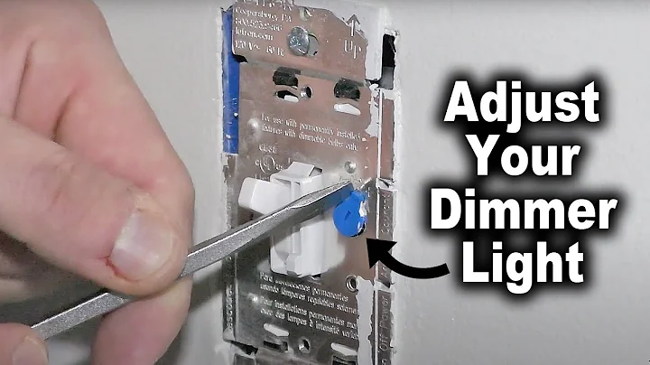 Lowest Dimmer Setting Not Working? | How to Adjust Low-End Trim on Dimmer Switch