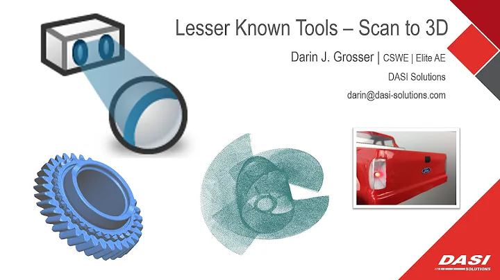 [webinar] Lesser Known Tools: SOLIDWORKS Scan to 3D