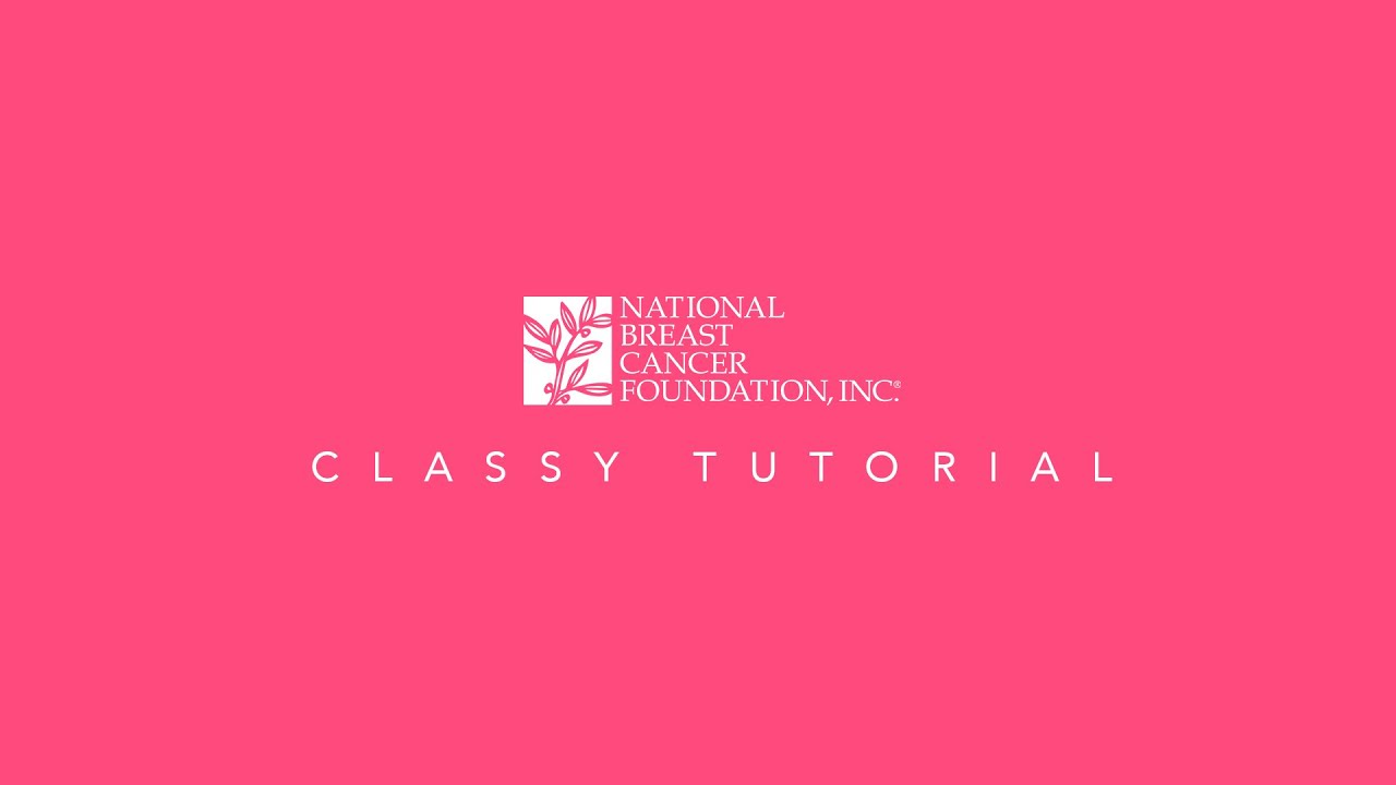 Fundraising Resources - National Breast Cancer Foundation