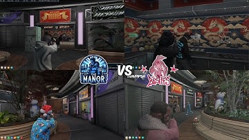 Manor and Besties Get In a Shootout In Snr. Buns | Multi POV | NoPixel 4.0 GTA RP