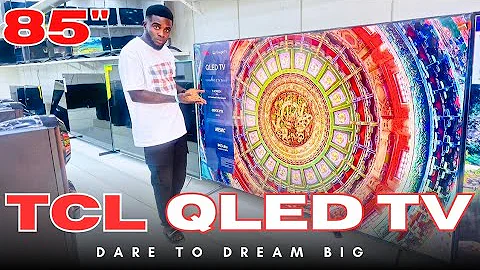 TCL 85-Inch QLED Google TV: Big Screen, Stunning Picture & Powerful Sound