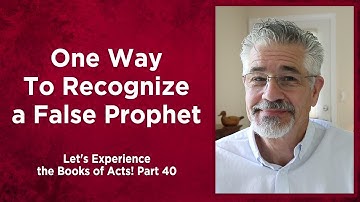 One Way To Recognize a False Prophet | Little Lessons with David Servant