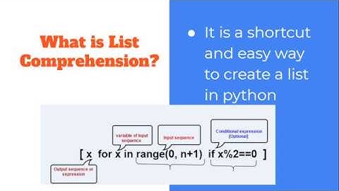 #12 List Comprehension And Nested Lists In Python || Transpose of a matrix
