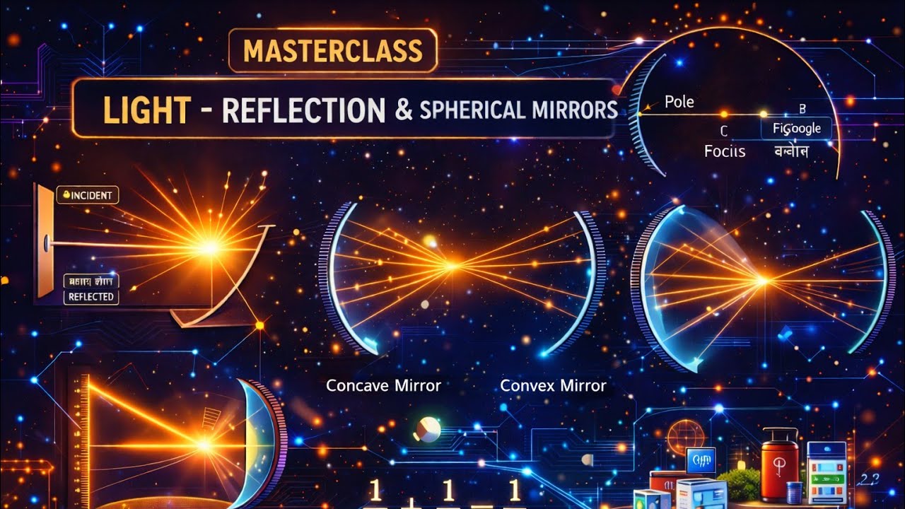 Light - Reflection & RefractionCLASS 10 Science |Complete Chapter |PrashantKirad