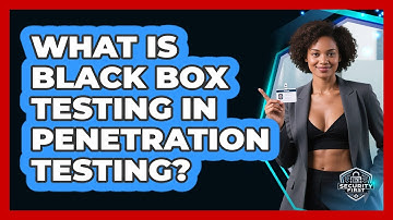 What Is Black Box Testing In Penetration Testing? - SecurityFirstCorp.com
