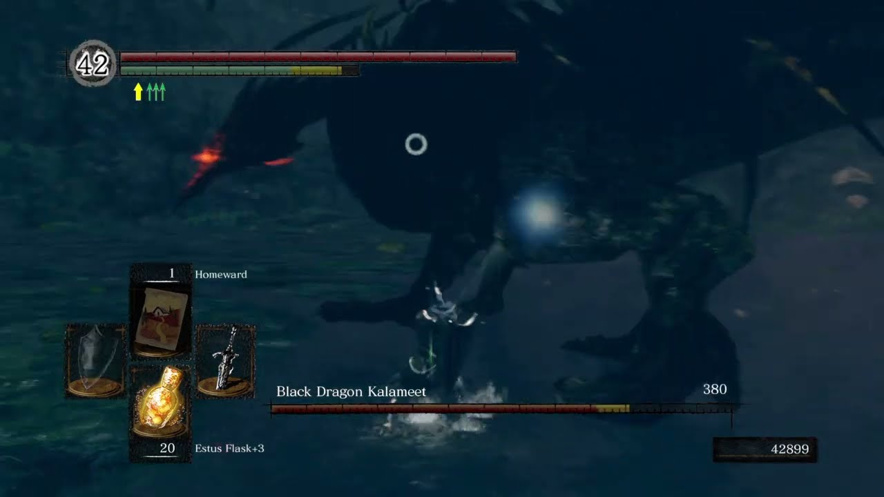 Dark Souls Remastered - Abyss Greatsword+5 VS Black Dragon Kalameet